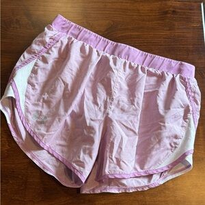 Under Armour Light Pink Sports Shorts